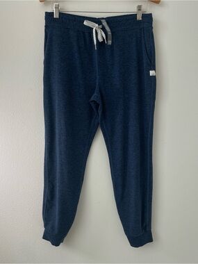 Vuori Performance Jogger Midnight Heather Blue Women sz M VW303 DreamKnit Loung